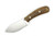 LT Wright Knives Camp MUK - Flat Grind - 3V Steel - Bocote Wood - Matte Finish - FREE Black Liners! - 2