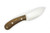 LT Wright Knives Camp MUK - Flat Grind - 3V Steel - Bocote Wood - Matte Finish - FREE Black Liners! - 2