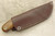 LT Wright Knives Camp MUK - Flat Grind - 3V Steel - Koa Wood - Matte Finish - 1 / FREE Black Liners!