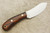 LT Wright Knives Camp MUK - Flat Grind - AEB-L Stainless Steel - Desert Ironwood Handle - Matte Finish - 4 / FREE Black Liners!