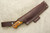 LT Wright Knives Forest Trail - AEB-L Steel - Saber Grind - Desert Ironwood - Brass Corby Bolts - Matte Finish - 2 / FREE Black Liners!