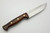 LT Wright Knives Forest Trail - CPM 3V Steel - Saber Grind - Desert Ironwood - Polished Finish - 5 / FREE Black Liners!