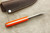LT Wright Knives Frontier Trapper - AEB-L Steel - Saber Grind - Orange G10 - Matte Finish