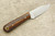 LT Wright Knives Frontier Trapper - O1 Tool Steel - Saber Grind - Desert Ironwood - 5 / FREE Black Liners!