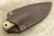 LT Wright Knives Frontier Trapper - O1 Tool Steel - Saber Grind - Snakeskin Micarta - Matte Finish