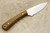 LT Wright Knives Frontier Valley - A2 Steel - Saber Grind - Bocote - 5 / FREE BLACK LINERS!