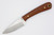 LT Wright Knives Frontier Valley - A2 Steel - Saber Grind - Natural Canvas Micarta Handle - Matte Finish