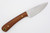 LT Wright Knives Frontier Valley - A2 Steel - Saber Grind - Natural Canvas Micarta Handle - Matte Finish