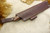 LT Wright Knives Gary Wines Bushcraft Hunter - Scandi Grind - Desert Ironwood - 1