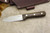 LT Wright Knives Genesis - AEB-L Stainless Steel - Scandi Grind - Bocote - Black Liners - Brass Corby Bolts - 1 / FREE BLACK LINERS!