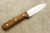 LT Wright Knives Genesis - Convex Grind - 3V Steel - Koa Wood - Brass Corby Bolts / FREE Black Liners! - 4 LT Wright Knives Genesis - Convex Grind - 3V Steel - Koa Wood - Brass Corby Bolts / FREE Black Liners! - 4