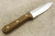 LT Wright Knives Genesis - Saber Grind - Bocote - Brass Corby Bolts - 3 / FREE Black Liners!