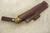LT Wright Knives Genesis - Saber Grind - Bocote - Brass Corby Bolts - 3 / FREE Black Liners!