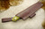 LT Wright Knives Genesis - Scandi Grind - 3V Steel - Green Burlap