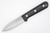 LT Wright Knives Genesis - Scandi Grind - A2 Steel - Black Canvas Micarta Handle - Matte Finish