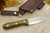 LT Wright Knives Genesis - Scandi Grind - Bocote - Brass Corby Bolts - 3