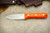 LT Wright Knives Genesis - Scandi Grind - Orange G10