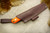 LT Wright Knives Genesis - Scandi Grind - Orange G10