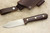 LT Wright Knives Genesis AEB-L Stainless Steel - Convex Grind - Desert Ironwood - 2