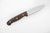 LT Wright Knives GNS - O1 Steel - Saber Grind - Dark Curly Maple Handle - Brass Corby Bolts - Matte Finish - 3 / FREE BLACK LINERS!