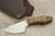 LT Wright Knives JX3 - Convex Grind - Dark Curly Maple - 3