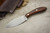 LT Wright Knives Large Northern Hunter - AEB-L Steel - Flat Grind - Desert Ironwood - 2