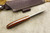 LT Wright Knives Large Northern Hunter - AEB-L Steel - Flat Grind - Desert Ironwood - 9