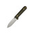 LT Wright Knives Next Gen - A2 Steel - Flat Grind - Green Canvas Micarta - Matte Finish
