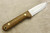 LT Wright Knives Next Gen - Scandi Grind - A2 Steel - Bocote Handle - Brass Corby Bolts / FREE Black Liners! - 1