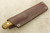 LT Wright Knives Next Gen - Scandi Grind - A2 Steel - Bocote Handle - Brass Corby Bolts / FREE Black Liners! - 2