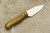 LT Wright Knives Patriot - A2 Tool Steel - Flat Grind - Bocote - 10 / FREE Black Liners!