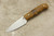 LT Wright Knives Patriot - A2 Tool Steel - Flat Grind - Bocote - 8 / FREE Black Liners!