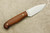 LT Wright Knives Patriot - A2 Tool Steel - Flat Grind - Koa Handle - Matte Finish - 1 / FREE Black Liners!