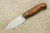 LT Wright Knives Patriot - A2 Tool Steel - Flat Grind - Koa Handle - Matte Finish - 4 / FREE Black Liners!