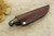LT Wright Knives Patriot - CPM 3V - Flat Grind - Black Canvas Micarta - Polished Finish