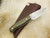 LT Wright Knives Patriot - Flat Grind - Green Canvas Micarta - Polished Finish