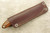 LT Wright Knives Small Northern Hunter - AEB-L Steel - Convex Grind - Desert Ironwood - Brass Pins - 2