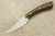 LT Wright Knives Small Swoop - Bocote Handle - Matte Finish / FREE Black Liners - 1