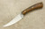 LT Wright Knives Small Swoop - Bocote Handle - Matte Finish / FREE Black Liners - 4