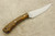 LT Wright Knives Small Swoop - Bocote Handle - Matte Finish / FREE Black Liners - 4