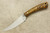 LT Wright Knives Small Swoop - Bocote Handle - Matte Finish / FREE Black Liners - 5