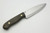 LT Wright Knives Sospes - O1 Steel - Scandi Grind - Green Canvas Micarta - Kydex Sheath - Matte Finish