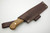 LT Wright Knives Sospes - O1 Steel - Scandi Grind - Natural Canvas Micarta - Coyote Liners - Matte Finish