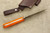 LT Wright Knives Sospes - Saber Grind - Orange G10 - Matte Finish