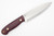 LT Wright Knives Sospes - Scandi Grind - Double Red Canvas Micarta - Matte Finish