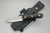 LT Wright Knives: "Deep Woods Xplorer" Genesis (Scandi Grind) Fixed Blade Bushcraft Knife w/ Black Canvas Micarta Handle Matte Finish - Kydex Sheath