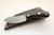 LT Wright Knives: Camp MUK (Flat Grind) Fixed Blade Knife w/ Black Canvas Micarta Handle