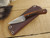 LT Wright Knives: Frontier Valley (Saber Grind) Fixed Blade Camping Knife w/ Desert Ironwood Handle - 3