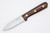 LT Wright Knives Genesis - A2 Steel - Scandi Grind - Brown Burlap Handle - Polished Finish