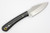 LT Wright Knives Great Plainsman - D2 Steel - Saber Grind - Black Canvas Micarta Handle - Polished Finish